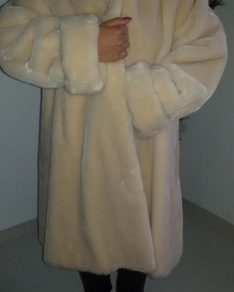 cappotto pelliccia sintetica 