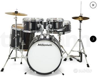 Millenium Focus Junior Drum Set Black