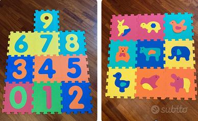 Tappeto puzzle morbido