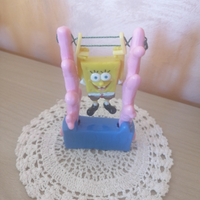 Giocattolo "SpongeBob su altalena"