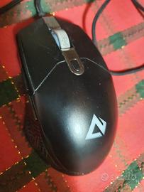 mouse con filo multicolore 