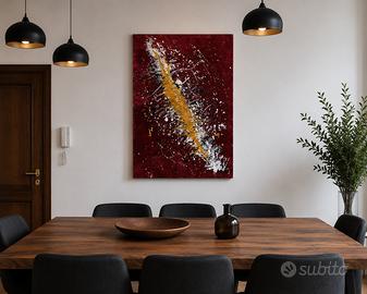 Quadro astratto arte contemporanea 100 x 70