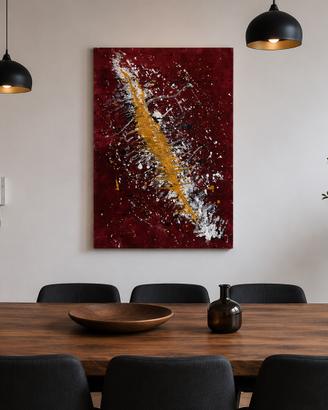 Quadro astratto arte contemporanea 100 x 70