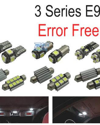 KIT 18 LAMPADE LED INTERNE BMW SERIE 3 E93 CABRIO 