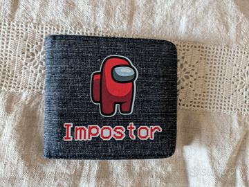 Among Us - Impostor - portafoglio bambino