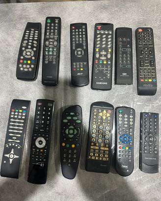 Telecomandi tv, clima, ecc
