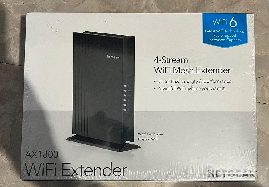 NETGEAR Ripetitore WiFi 6 Mesh AX1800 - SIGILLATO - Informatica In vendita  a Roma