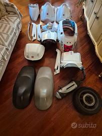 RICAMBI KYMCO LIKE 125 sella marmita carena plasti