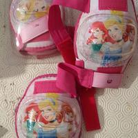 Protezioni roller e guanti Disney Princess Frozen