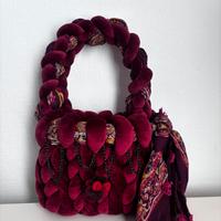 Chunky bag bordeaux