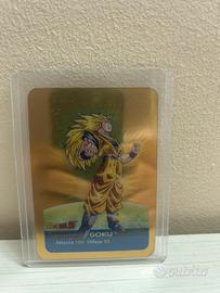 Carta Dragon Ball Z Super Saiyan Goku Lamincards