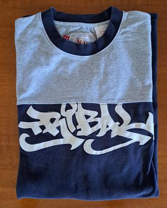 Felpa vintage bicolore Tribal Gear Tg. M