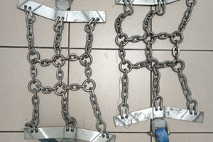 Cingoli, catene da neve