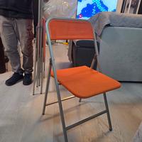 sedie pieghevoli pvc