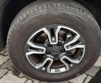 cerchio cerchi jeep ruota di scorta 16 gomma