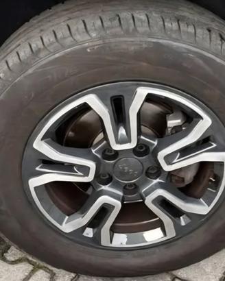 cerchi jeep renegade ruota di scorta 16 con gomma