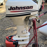 Motore Johnson 15 + gommone Led3