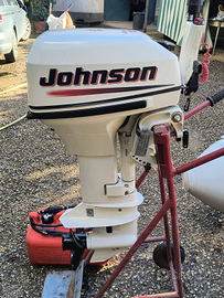 Motore Johnson 15 + gommone Led3