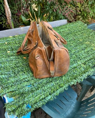 Borsa in pelle vintage