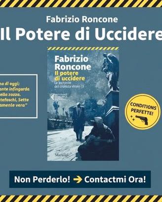 🕵️♂️ Il potere di uccidere - Di Fabrizio Roncone