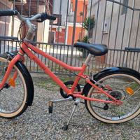 Bici da bambina 6/9 anni misura ruota 20'