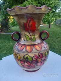 Vaso ad anfora decorativo grande