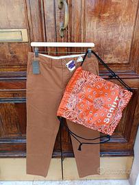 Scout pantalone chino + sacca e adesivo, size M