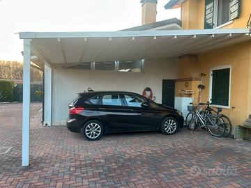 Pergola con tetto retraibile motorizzata