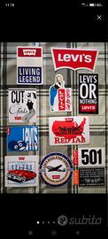 11 Adesivi LEVI'S anni'80 