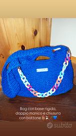 bag fatta a uncinetto