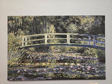 quadro canvas  monet 117x78