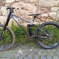 Downhill cube Two 15 L DH MTB mullet bici