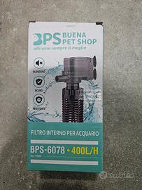 Pompa per acquario 400L/H
