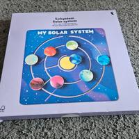 Sistema solare in legno