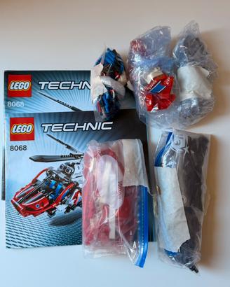 Lego 8068 elicottero di salvataggio 100% completo