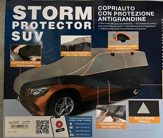 Telo copriauto con protezione antigrandine
