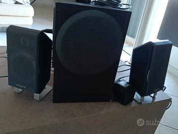 amplificatore subwoofer +casse