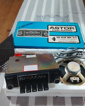 Autoradio Vintage Astor nuova