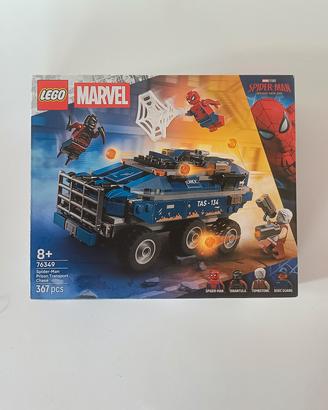 Lego Spiderman Prison Transport Chase