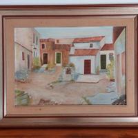 GRANDE QUADRO SARDO NUORO FIRMATO BUDRONI