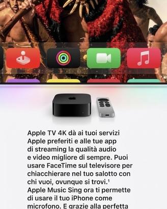 Apple TV 4K ultimo modello nuova garanzia