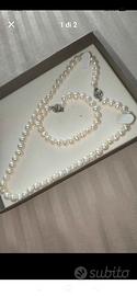 collana+bracciale di perle 