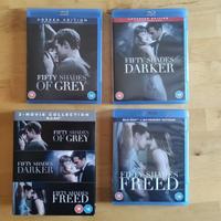 Trilogia Fifty Shades of Grey bluray -solo inglese