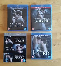 Trilogia Fifty Shades of Grey bluray -solo inglese