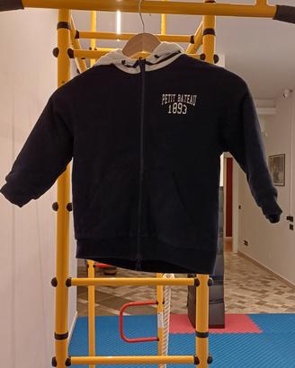 FELPA PETIT BATEAU REVERSIBILE - 4 ANNI