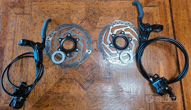 Impianto frenante a disco completo Shimano M355
