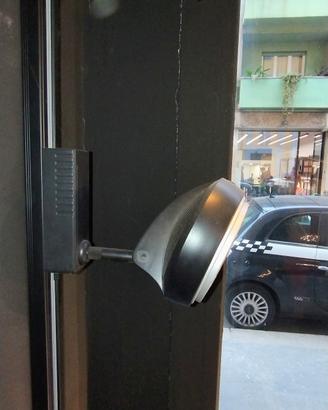4 faretti a led con binari 