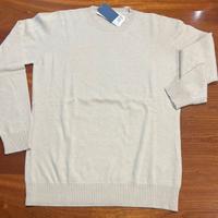 Girocollo donna Misto Cachemire colore Beige