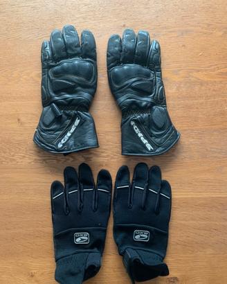 Guanti da moto estivi ed invernali