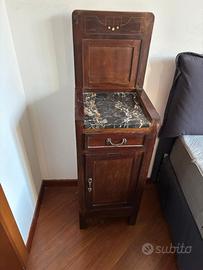 Comò con specchio e 2 comodini primi '900